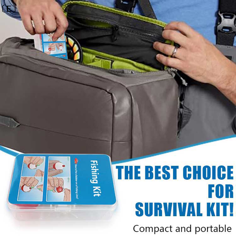 〔E〕24Pcs/Set Emergency Fishing - Fishing Kayak Crate のレビューと価格