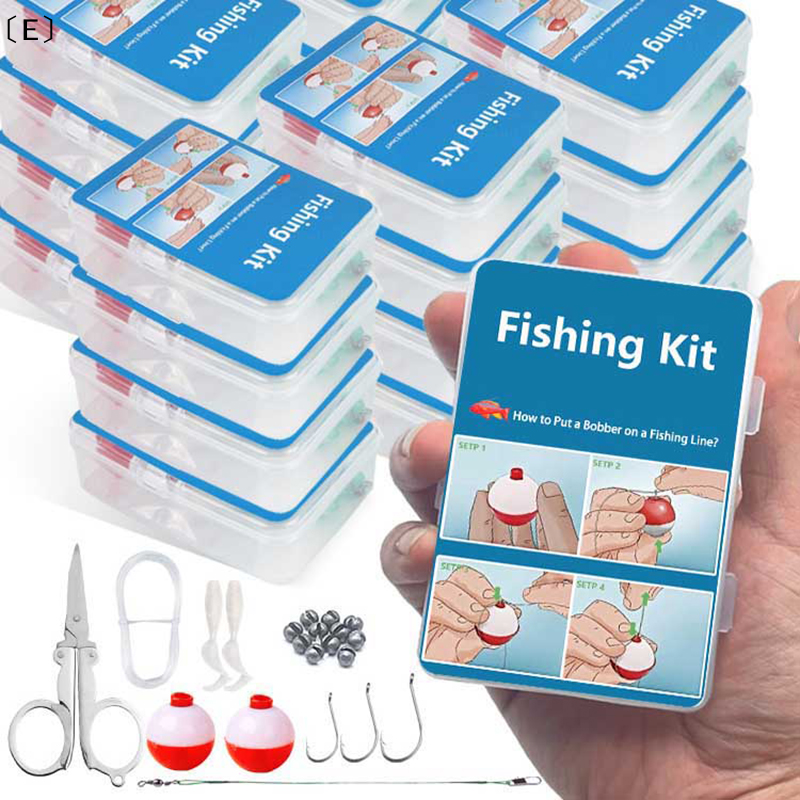 〔E〕24Pcs/Set Emergency Fishing - Fishing Kayak Crate のレビューと価格