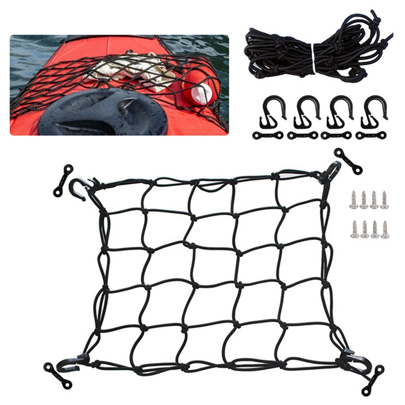 Deck Cargo Net with Lashing Ho - Fishing Kayak Crate のレビューと価格
