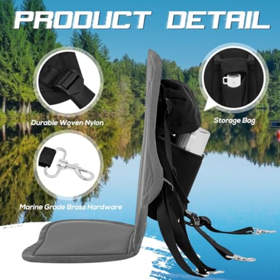 Pack Padded Kayak Seat Fishing - Fishing Kayak Storage Bag のレビューと価格