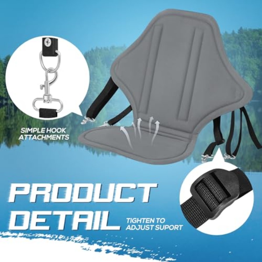 Pack Padded Kayak Seat Fishing - Fishing Kayak Storage Bag のレビューと価格