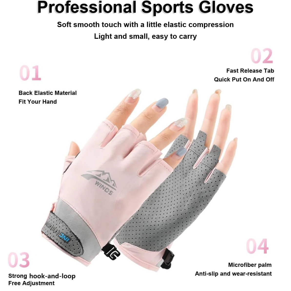 1 Pair Fingerless Driving/Fish - Fishing Kayak Anchor のレビューと価格