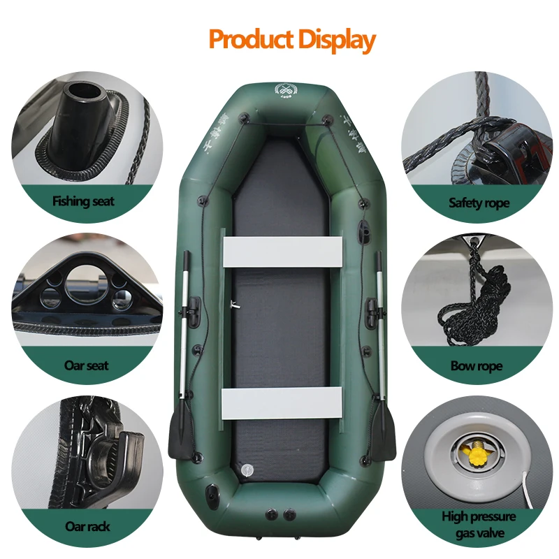 1.75~3.6m Green Fishing Kayak  - Fishing Kayak Sit On Top のレビューと価格