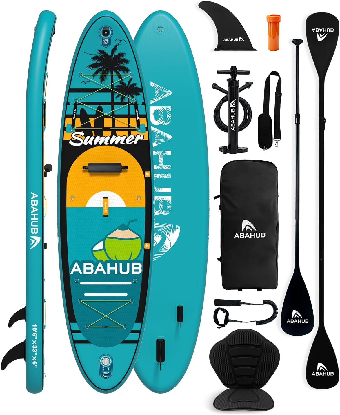 Wide 10.6ft x 31/34in Inflatab - Fishing Kayak Paddle のレビューと価格