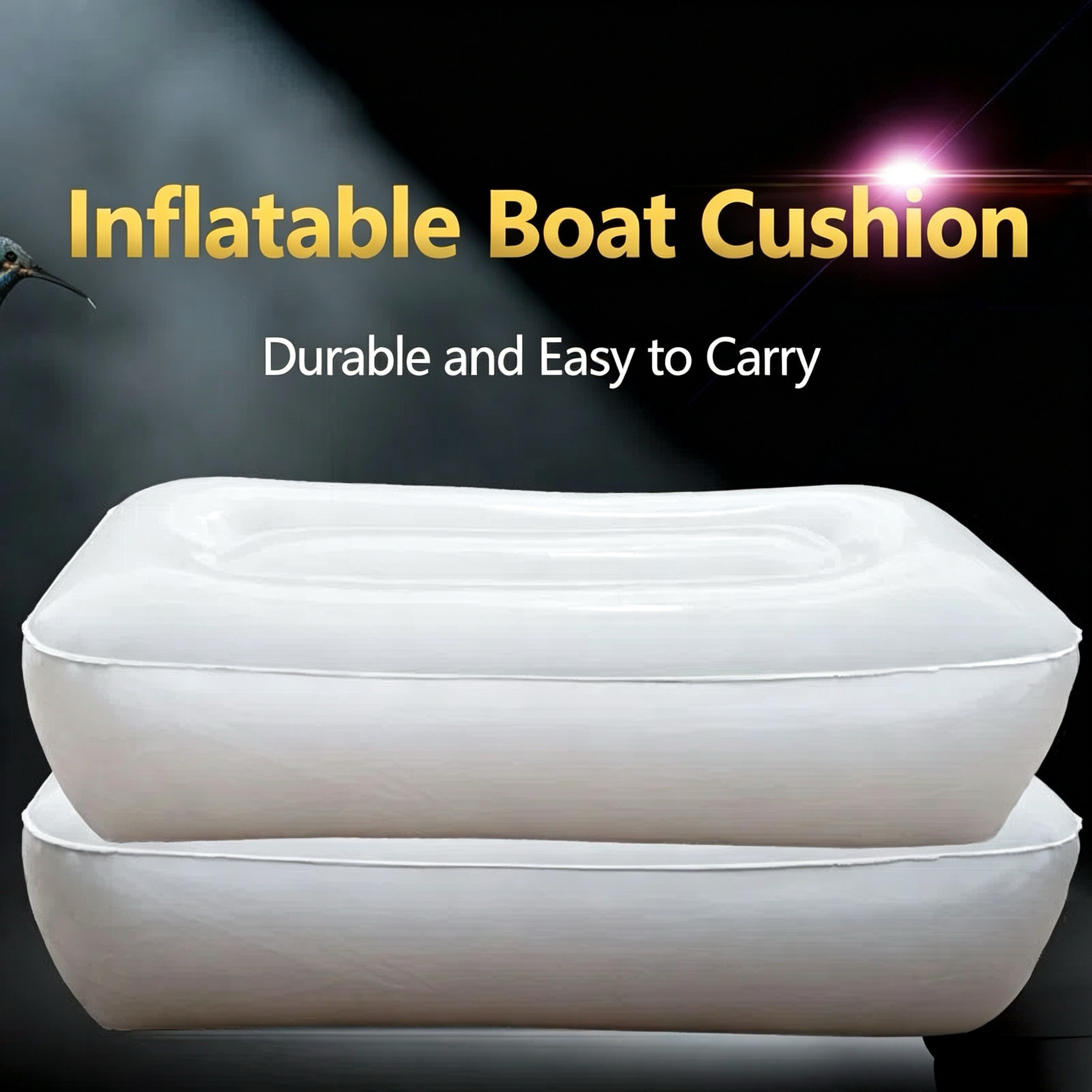Thickened PVC Inflatable Seat, - Fishing Kayak Seat のレビューと価格