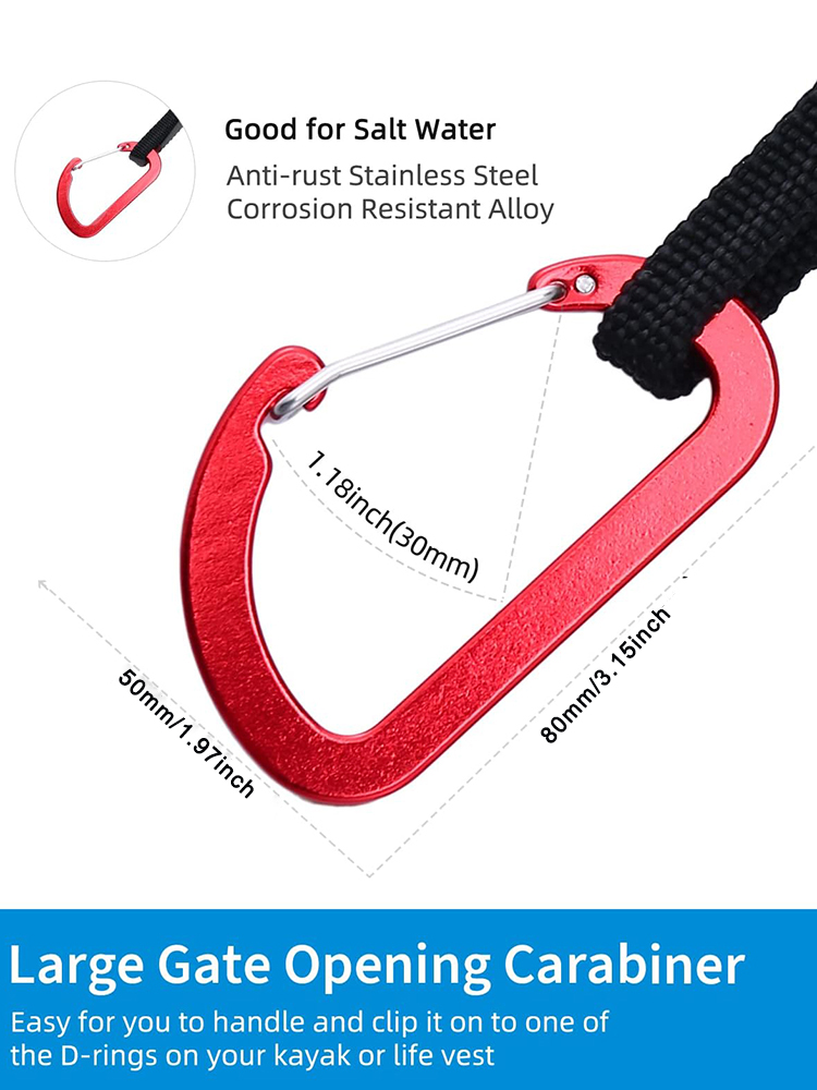 Kayak Paddle Leash Stretchable - Fishing Kayak Paddle Leash のレビューと価格