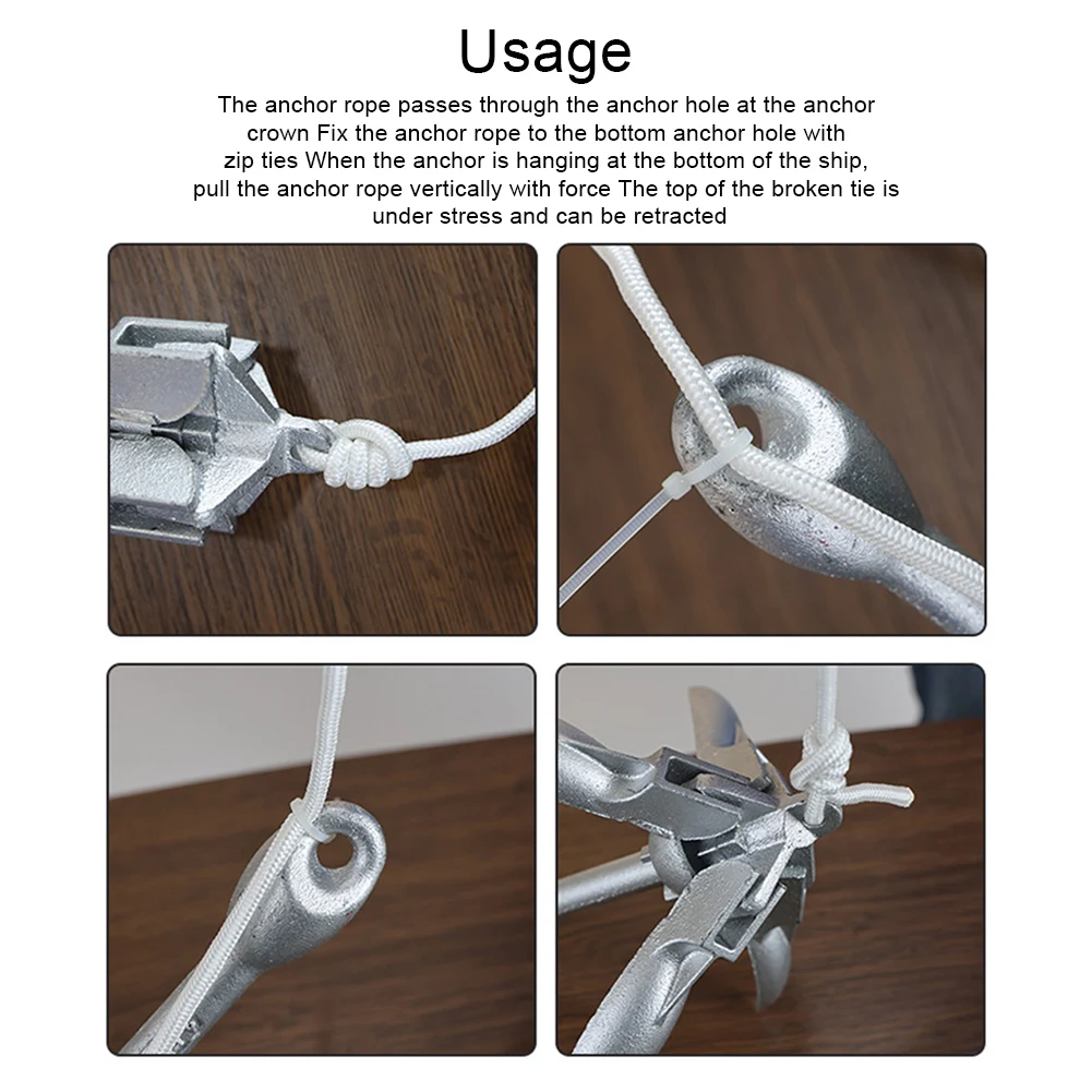 0.7KG 1.5KG Stainless Steel Fo - Fishing Kayak Anchor のレビューと価格