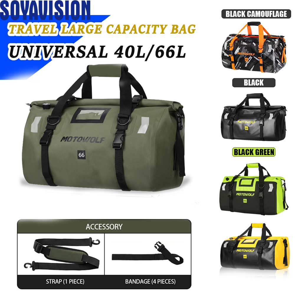 Waterproof Duffel Bag 40L/66L  - Fishing Kayak Storage Bag のレビューと価格