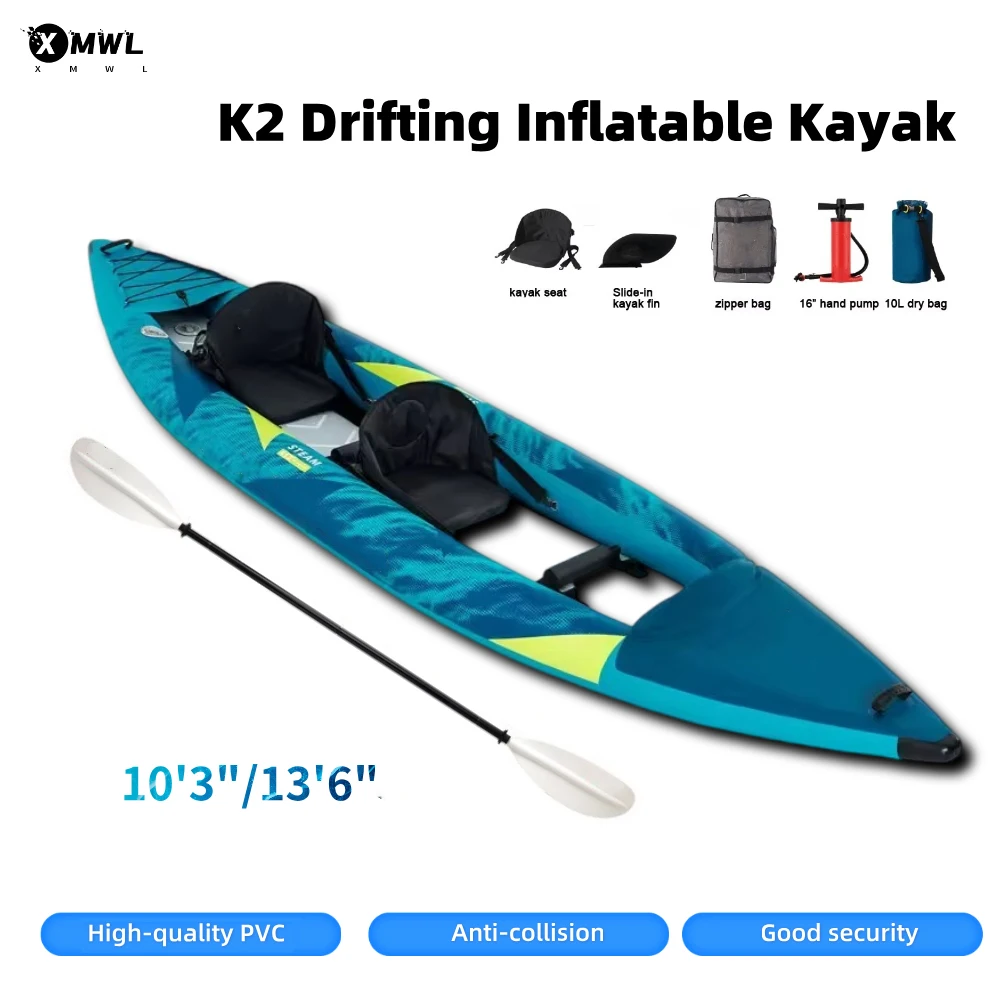 Canoe Kayak Inflatable Boat 1- - Fishing Kayak Paddle のレビューと価格
