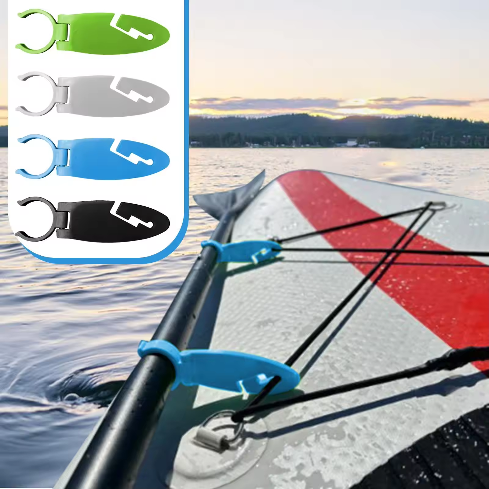 2pcs Stand Up Paddle Board Cli - Fishing Kayak Sit On Top のレビューと価格