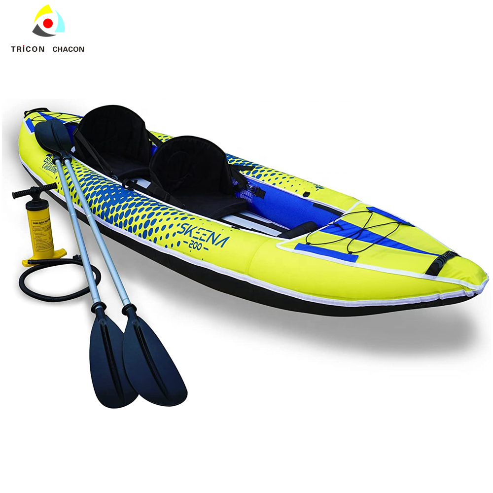 Adult Inflatable Fishing Canoe - Fishing Kayak Paddle のレビューと価格