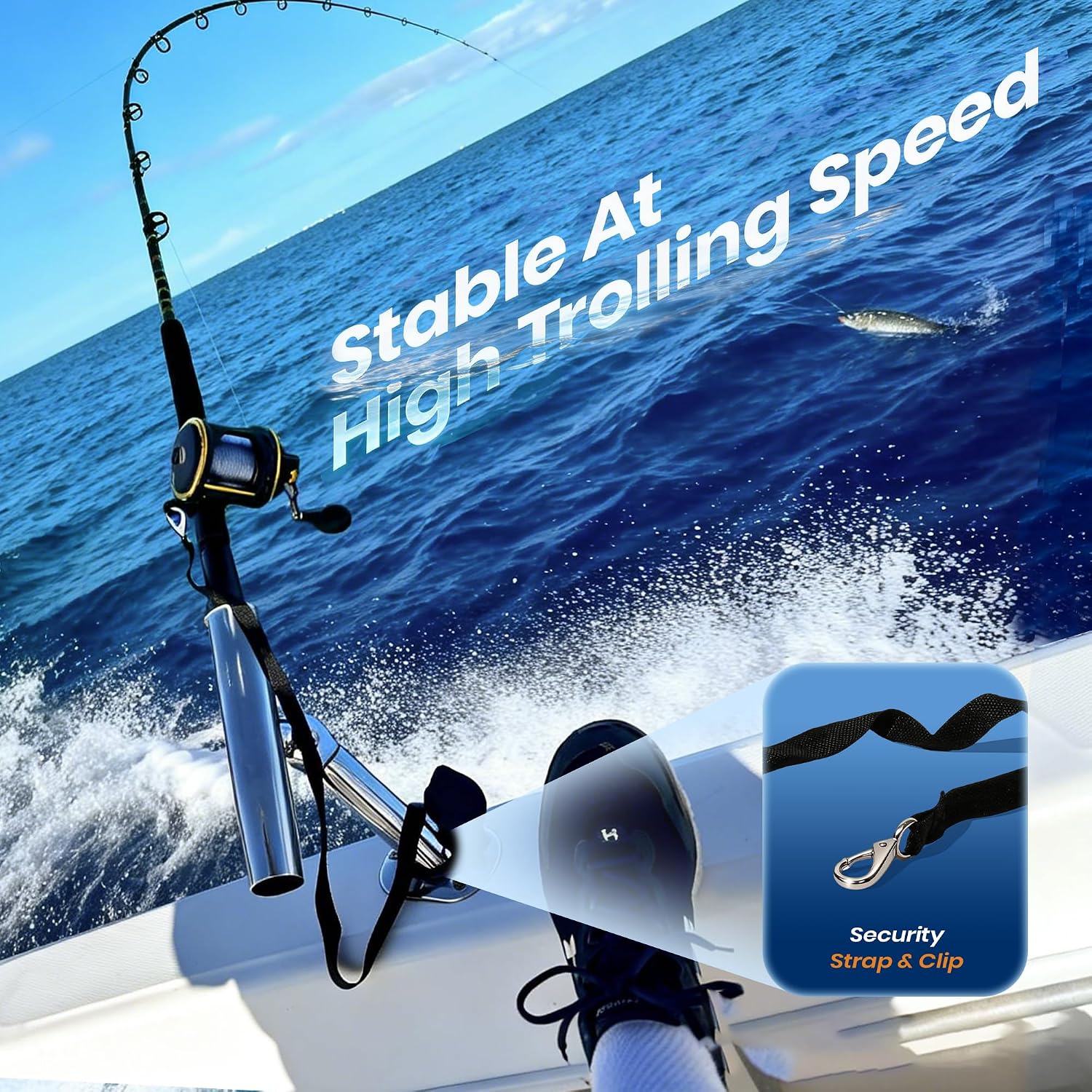 2-Pack Stainless Steel Outrigg - Fishing Kayak Rod Holder のレビューと価格