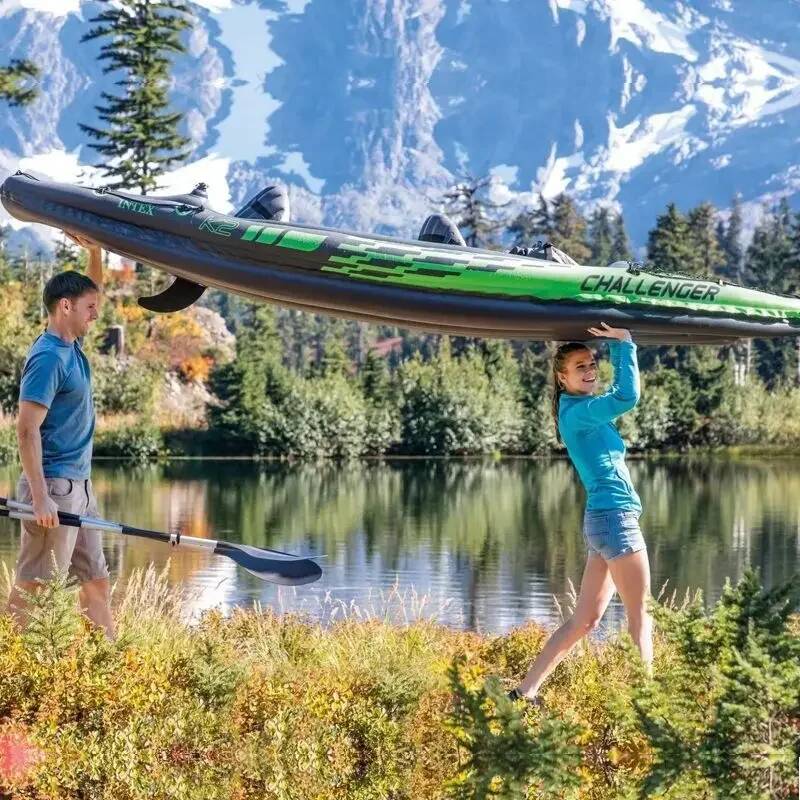 1/2 Person Kayaker Inflatable  - Fishing Kayak Seat のレビューと価格