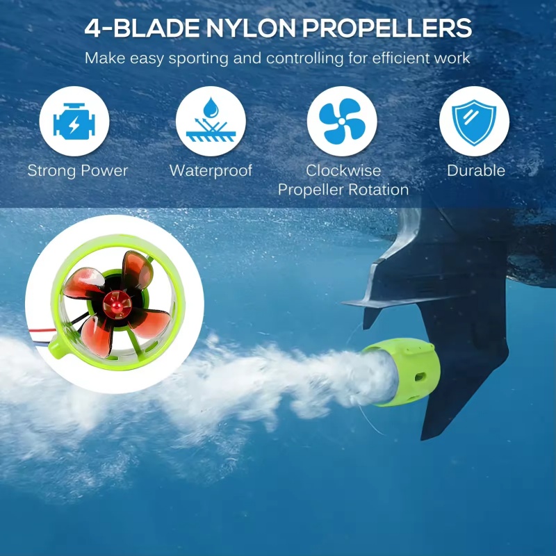 12-24V 20A Brushless Underwate - Fishing Kayak Sit On Top のレビューと価格