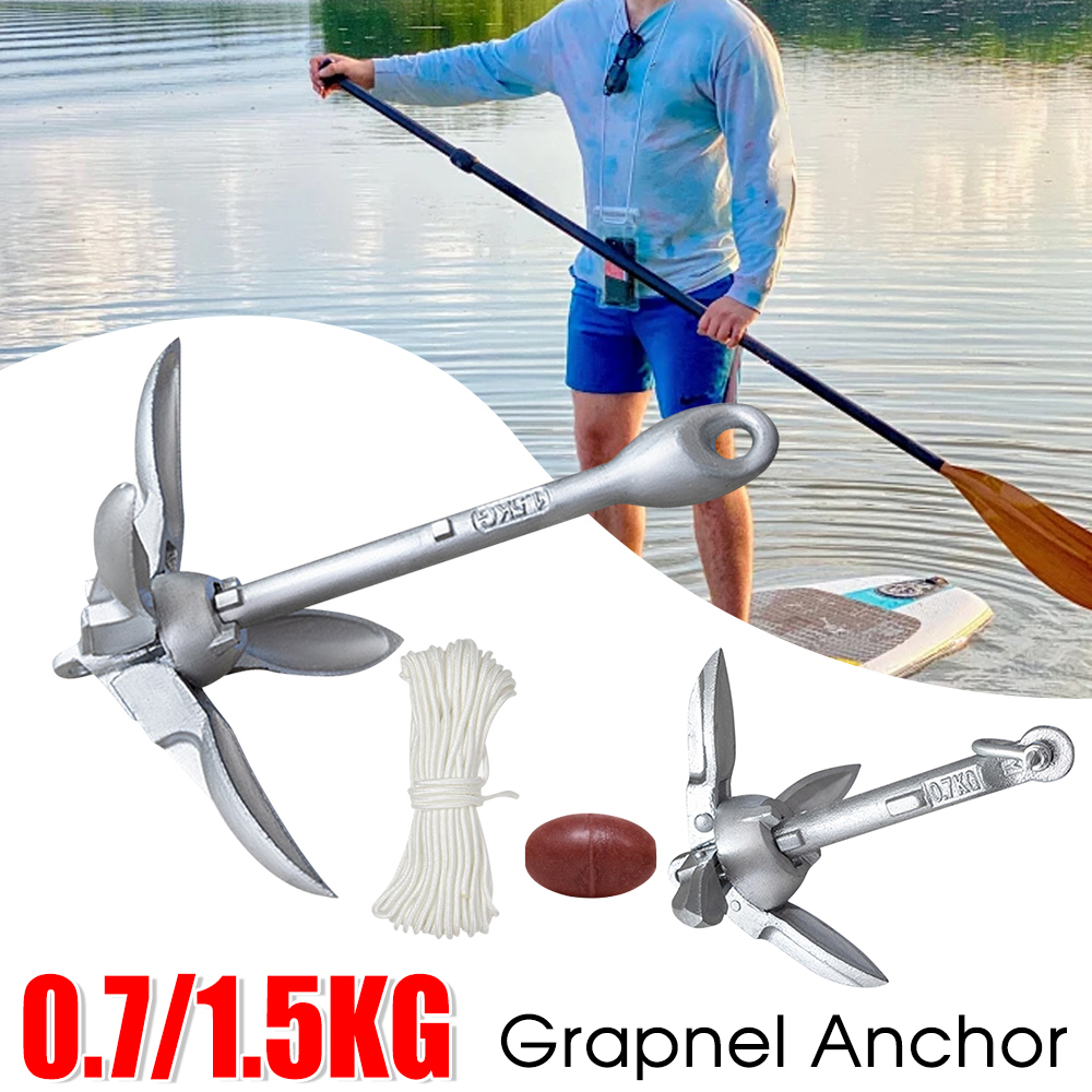 0.7/1.5KG Grapnel Anchor Folda - Fishing Kayak Anchor のレビューと価格