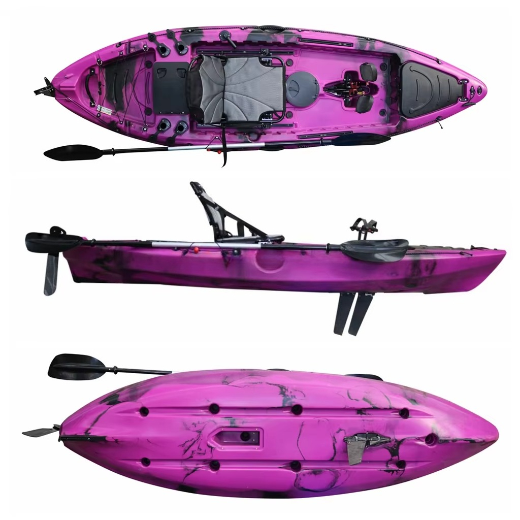 New Designed Plastic Kayak Fis - Fishing Kayak Pedal Drive のレビューと価格