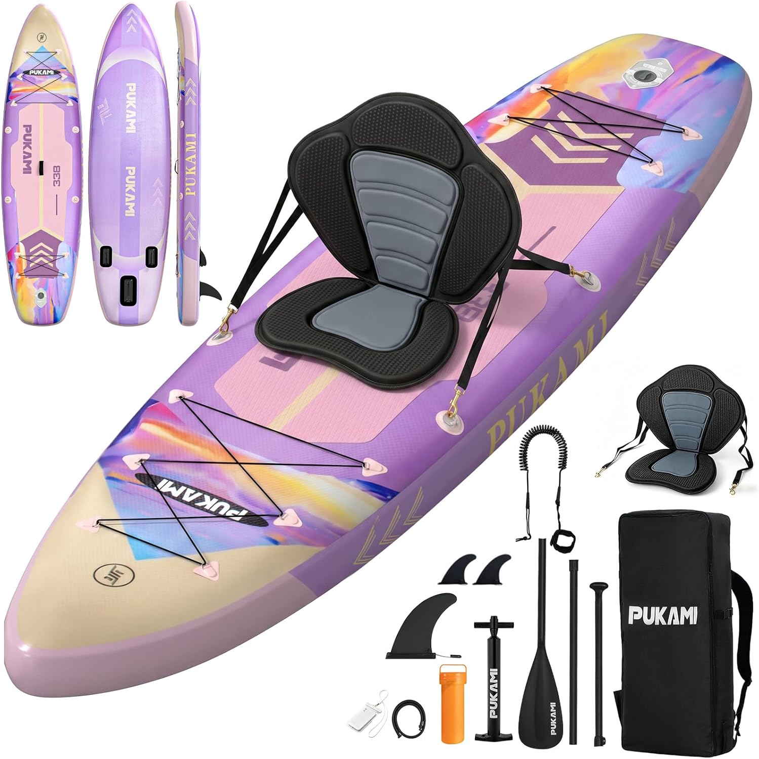 Extra Wide Inflatable Stand Up - Fishing Kayak Paddle のレビューと価格