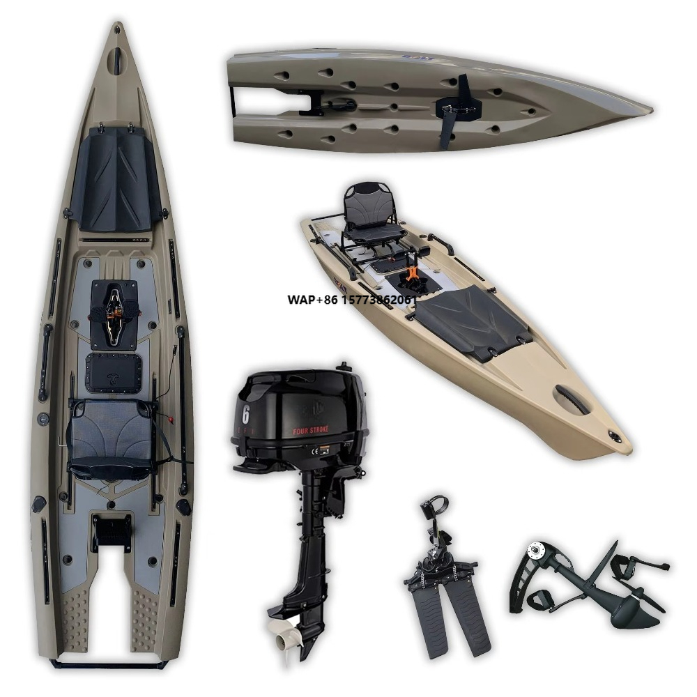 A 6hp 2022 13.12ft Solo Skiff  - Fishing Kayak Pedal Drive のレビューと価格