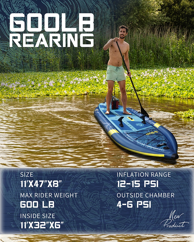 Three Air Chamber Inflatable F - Fishing Kayak Rod Holder のレビューと価格